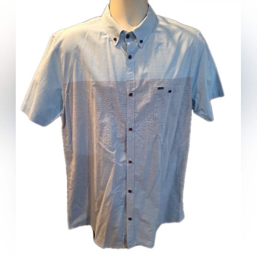 251. Rip Curl Light Blue Casual Button Down Shirt